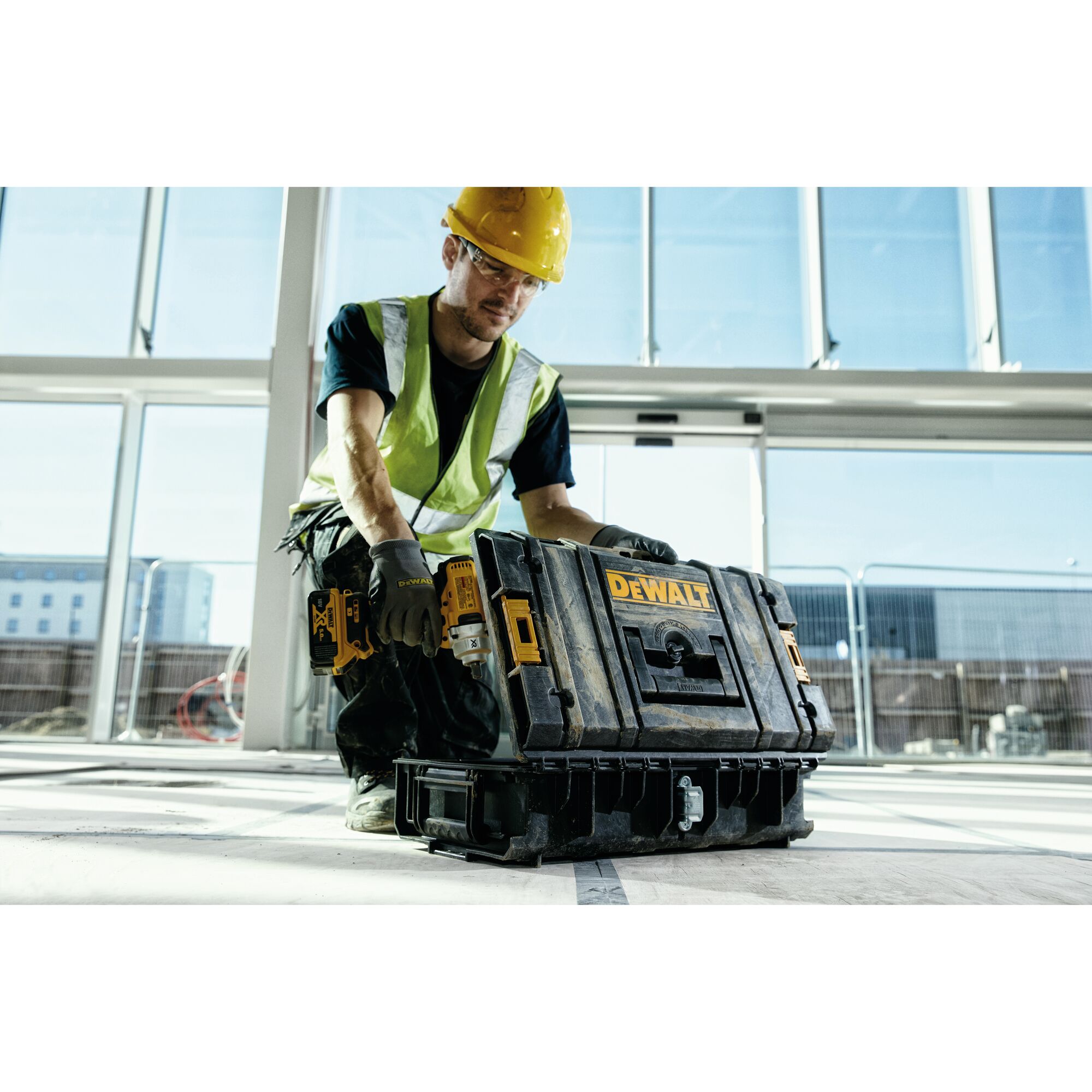 Dewalt ds150 toughsystem organiser box deals