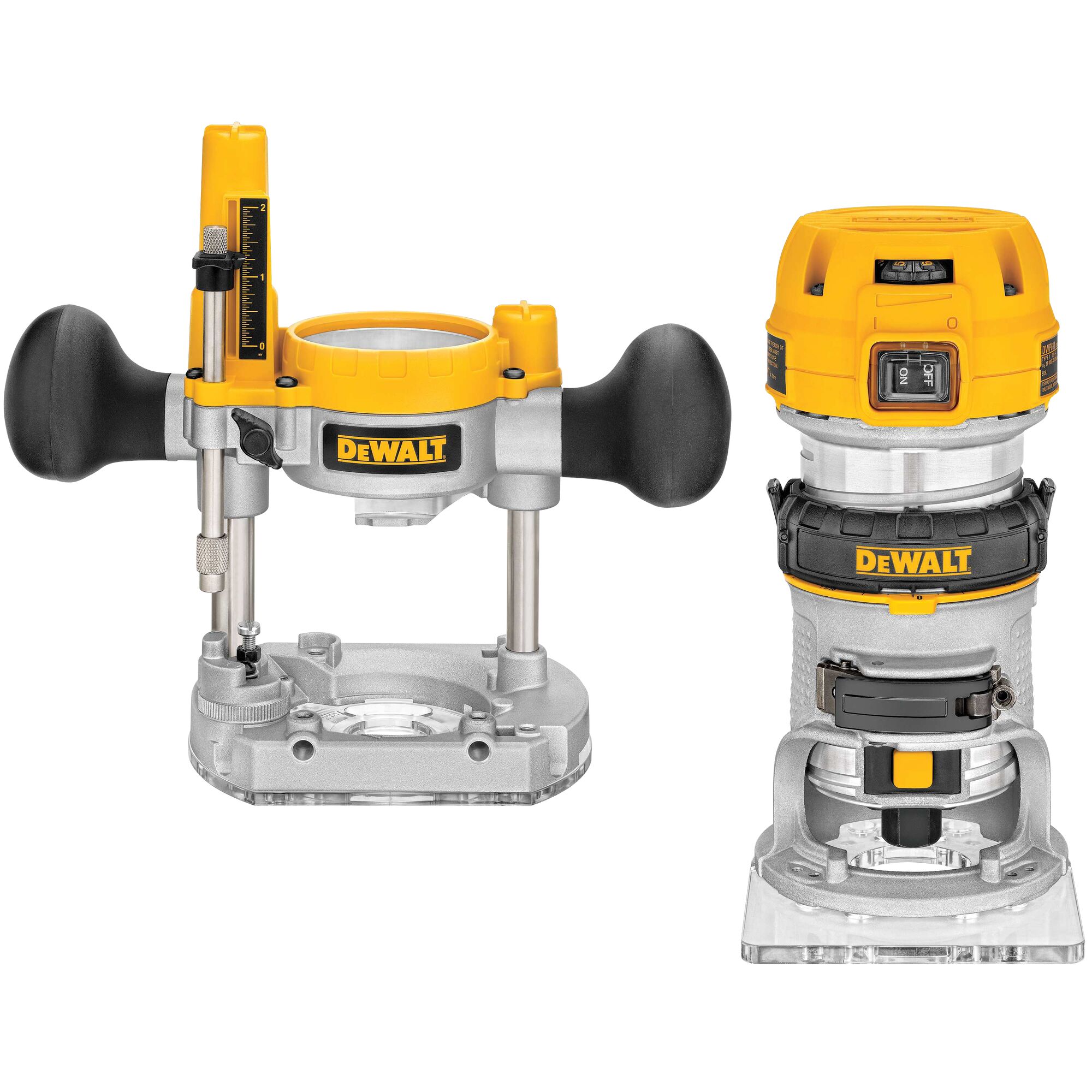Plunge \u0026 Fixed Base Router | DEWALT