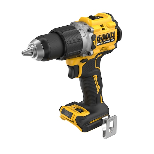 18V XR Brushless Hammer Drill Driver front angled view