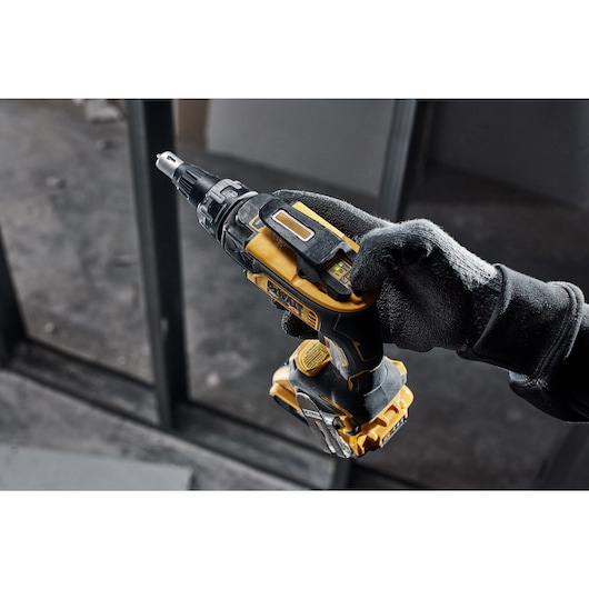 Individual changing settings on 20V MAX XR(®) Brushless Drywall Screwgun