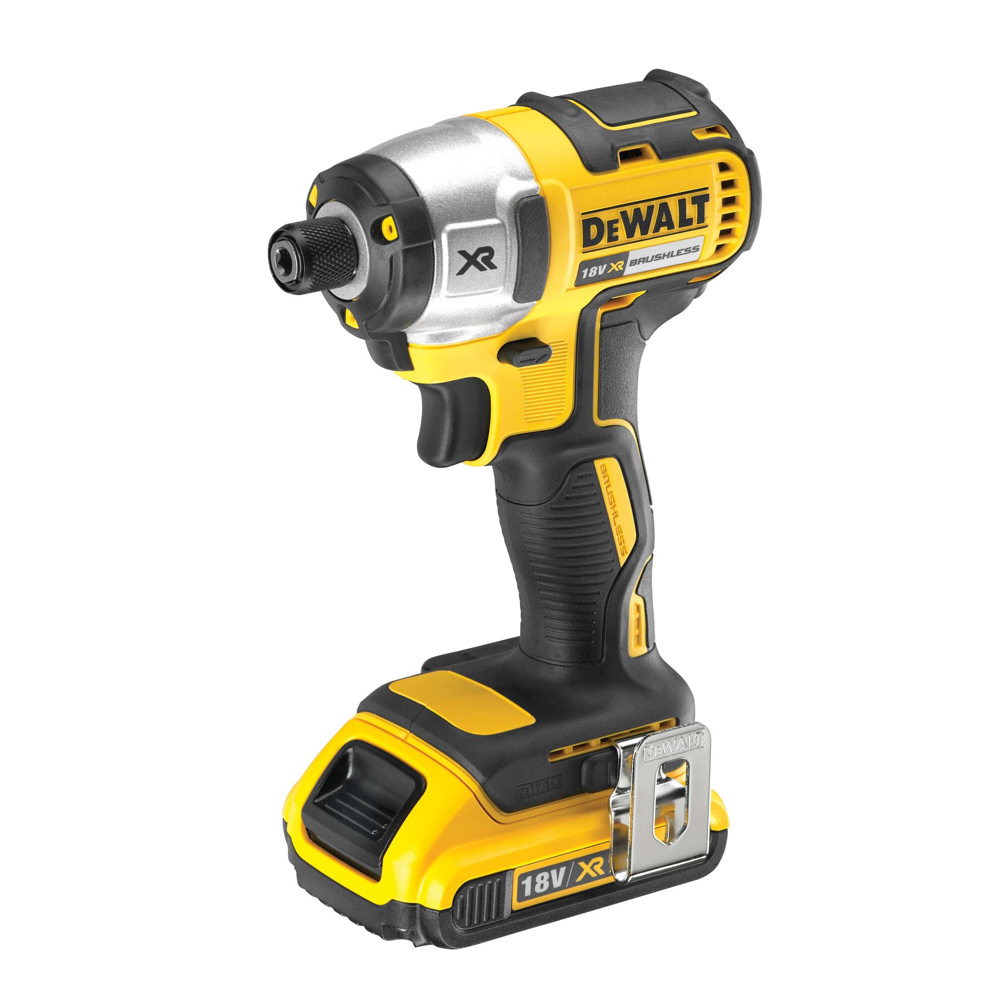 18V XR Brushless Impact Driver 2 X 2 Ah DEWALT