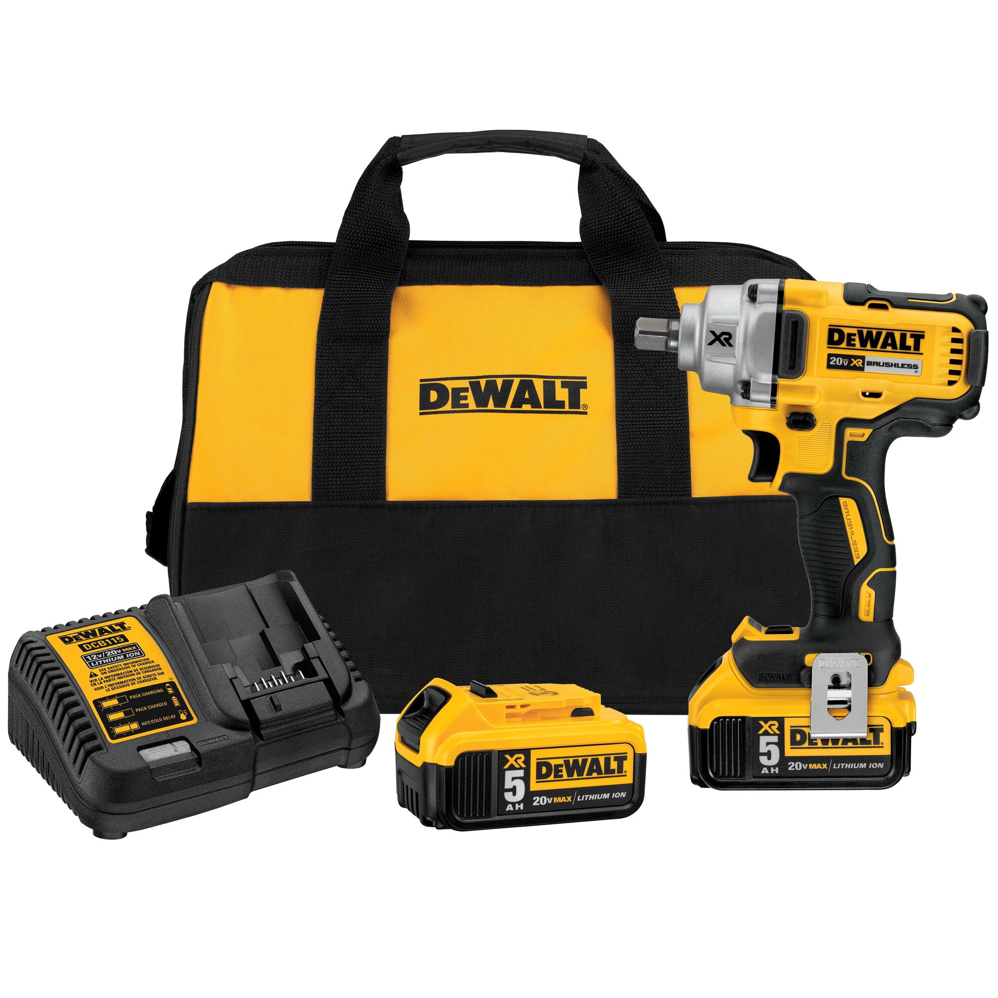 DEWALT DeWALT DCF894P2 2000 tr/min Noir Jaune 