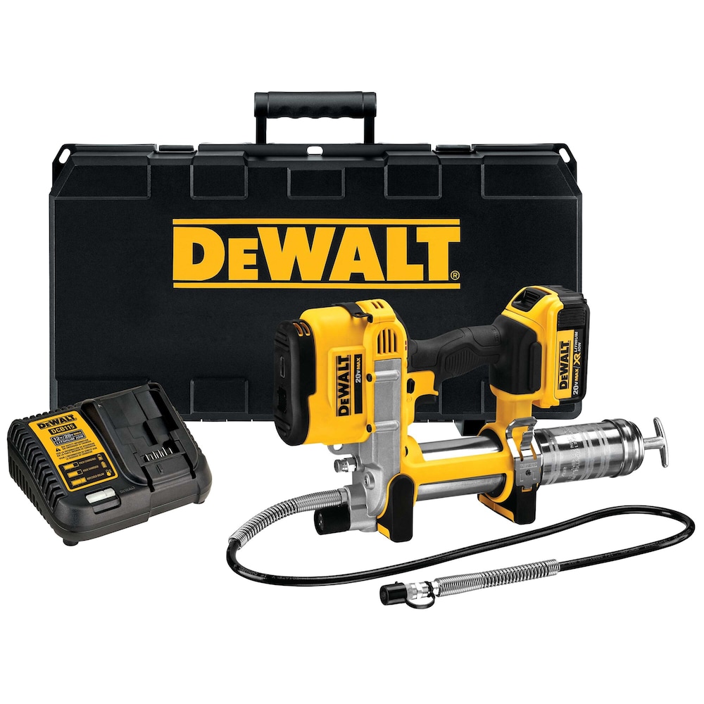 18V XR Grease Gun - 1 x 4Ah