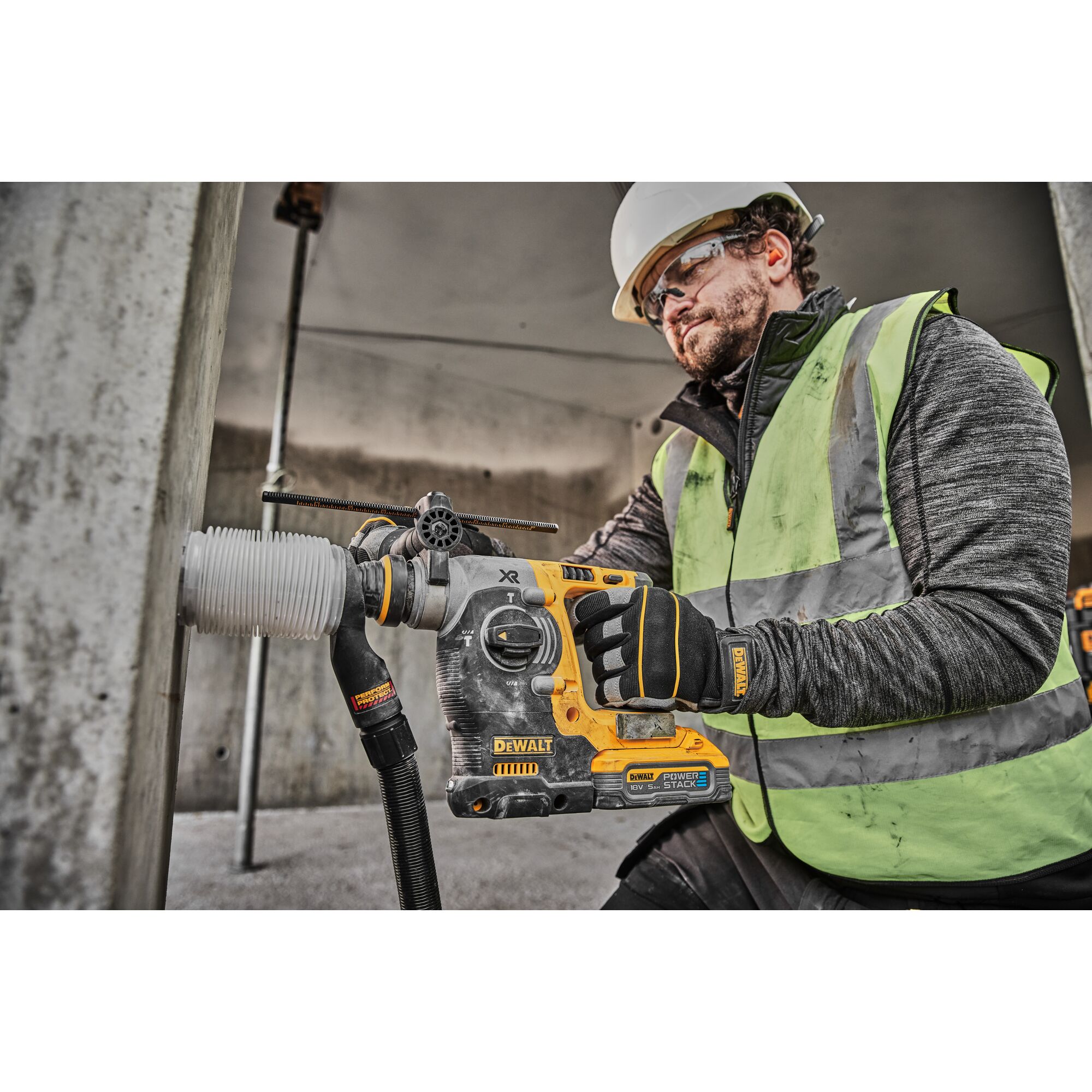 Dewalt 18v online sds dust extractor