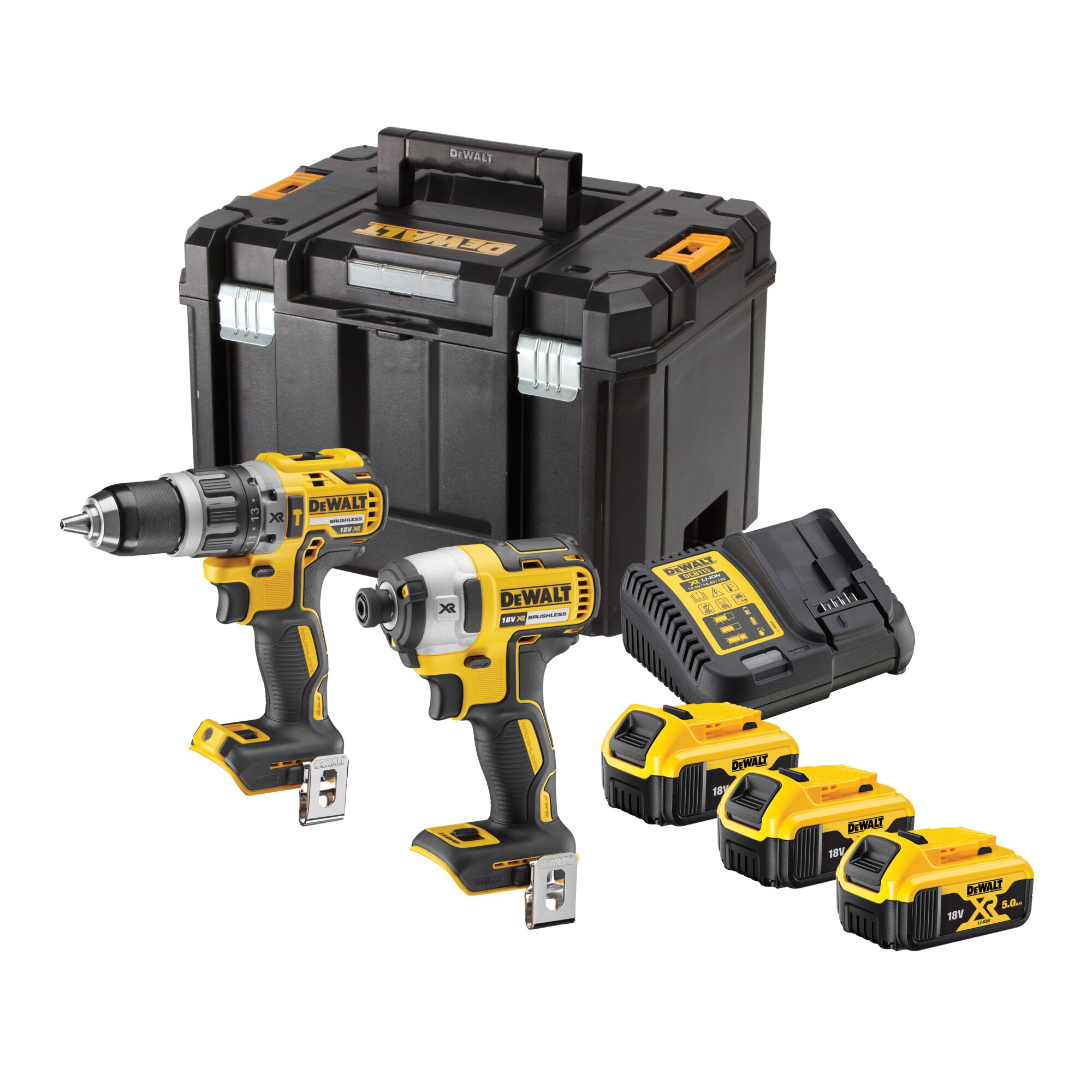 Dewalt twin pack shop 18v 5ah brushless