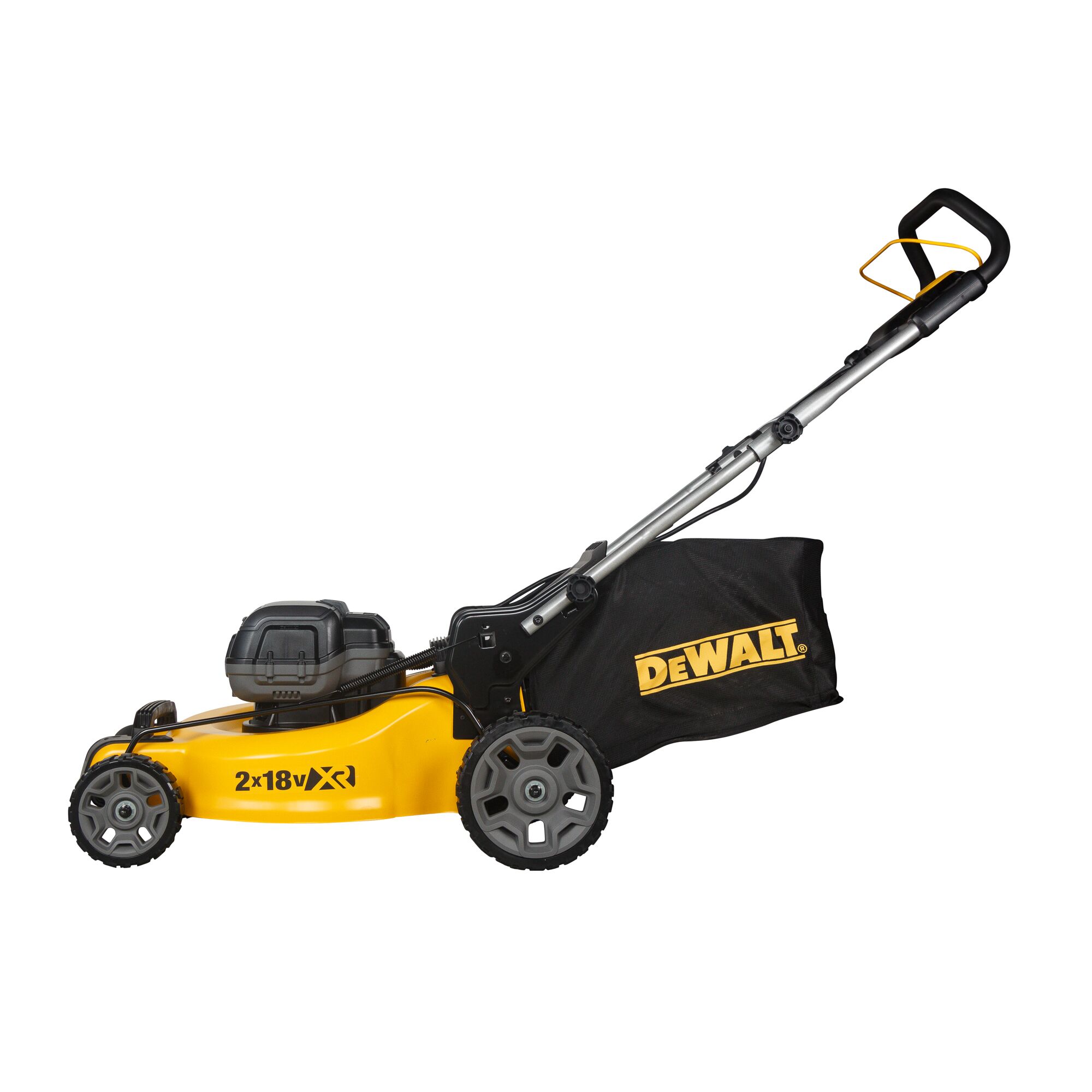 2 x 18V XR Li Ion Lawn Mower Bare Unit DEWALT