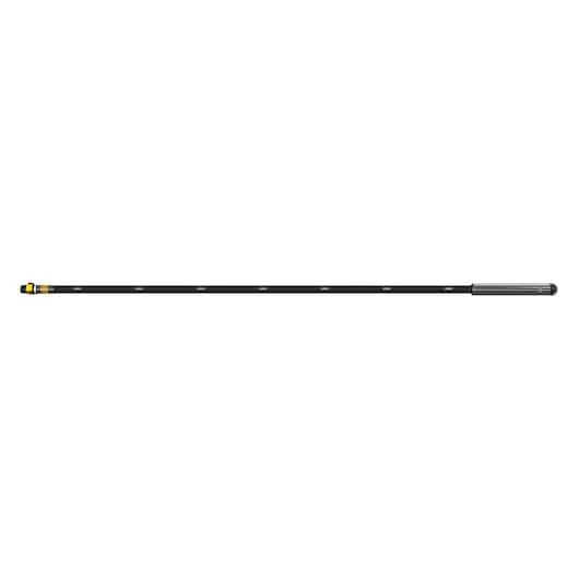 2m Powershift concrete vibrator hose in a straight line