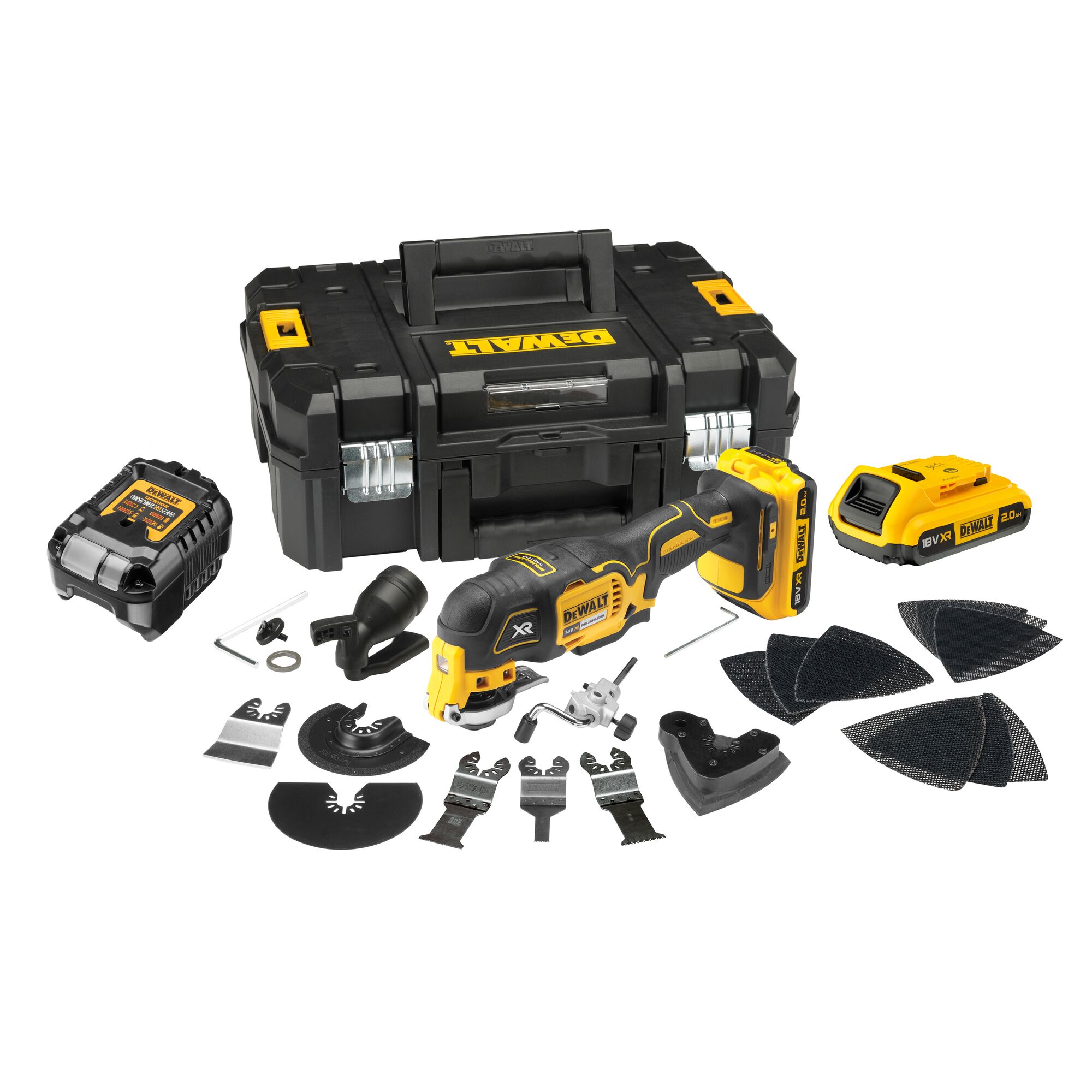 DeWalt DCS355D2 18V XR Brushless Multi-Tool Kit thumbnail 4