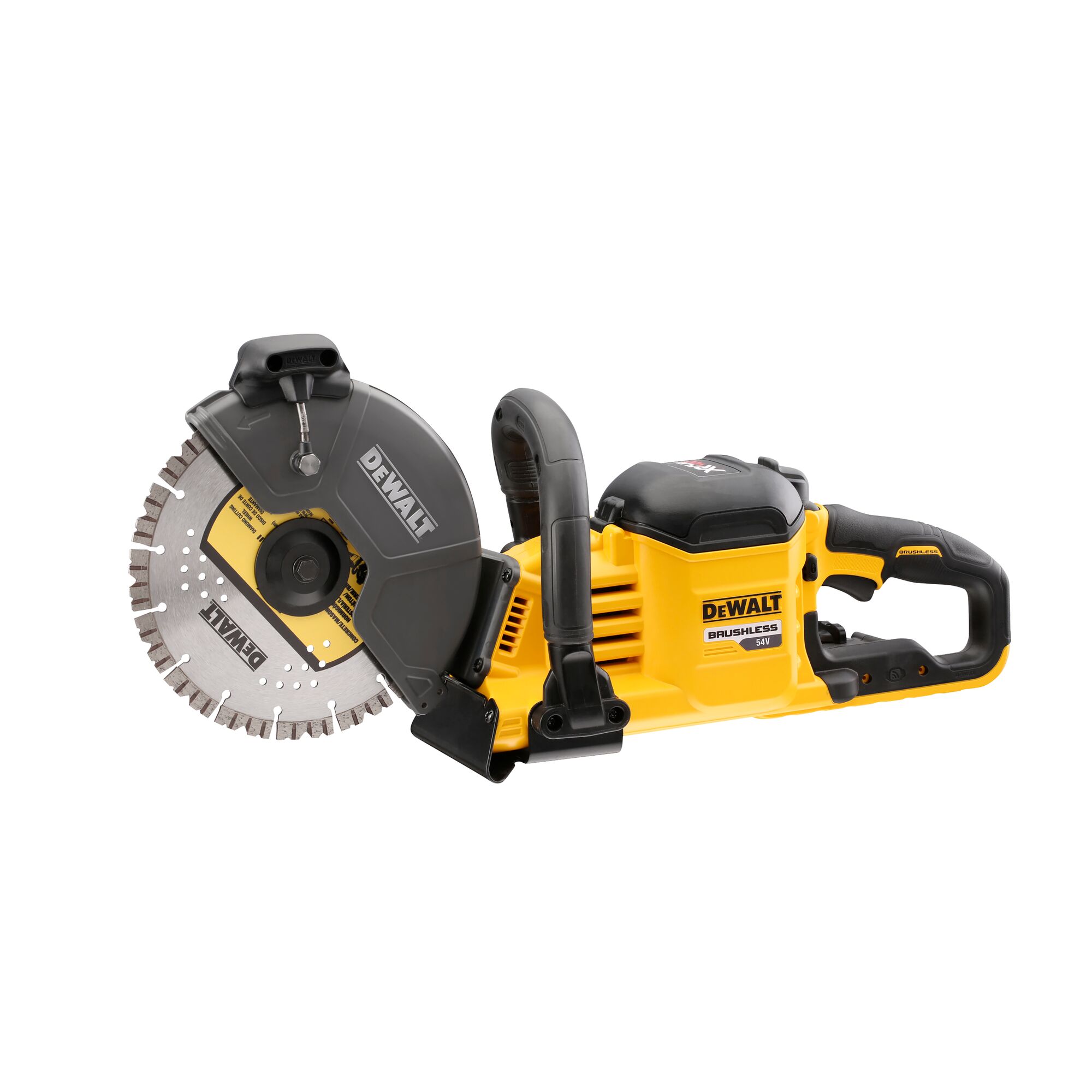 54V XR FLEXVOLT 230mm Cut Off Saw - 2 X 