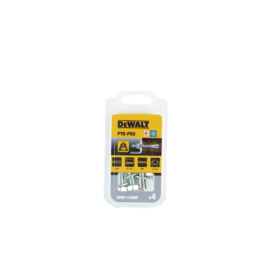 PTB-PRO Zinc Plated (M8 x 60 mm) (4 PK)