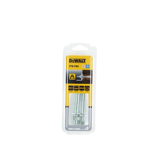 PTB-PRO M10 x 130 mm Zinc Plated (2 PK)