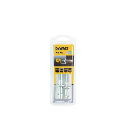 PTB-PRO Zinc Plated (M12 x 105 mm) (2 PK)