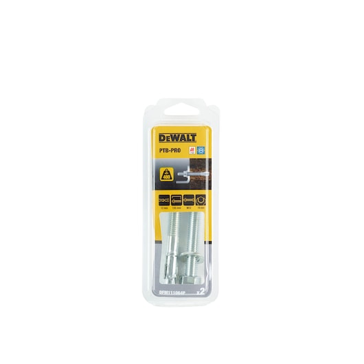 PTB-PRO M12 x 135 mm Zinc Plated (2 PK)