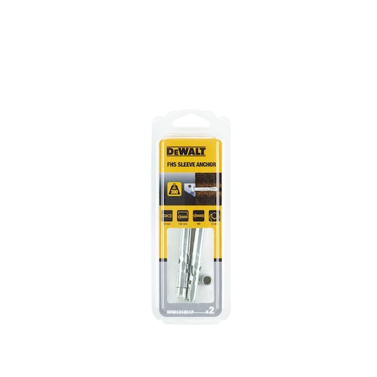 FHS Sleeve Anchor Zinc Plated (10 x 100 mm) (2 PK)