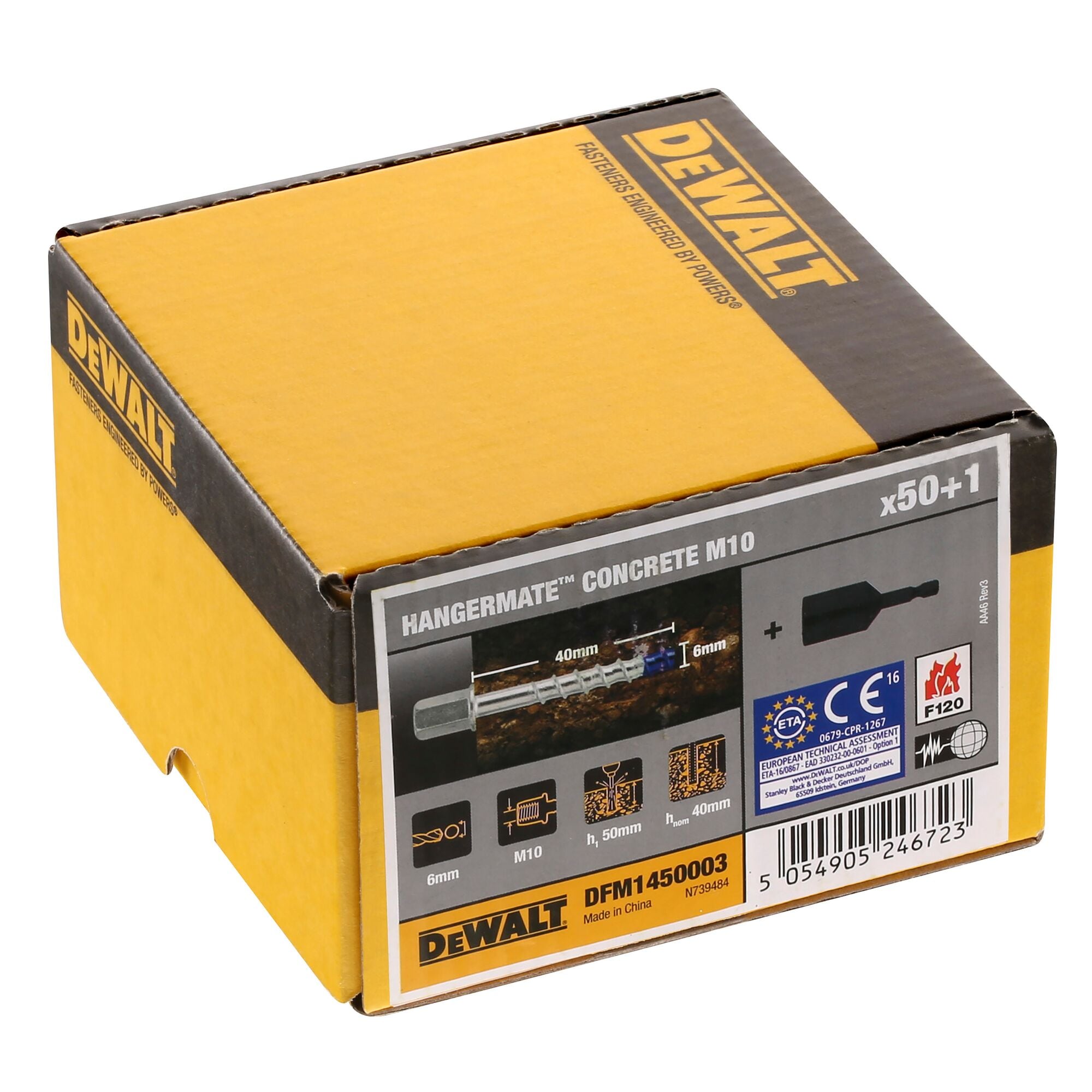 HANGERMATE ROD HANGER ZINC PLATED DEWALT