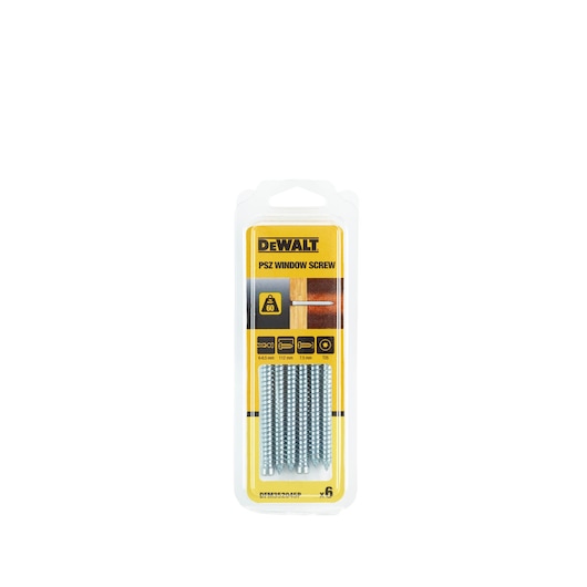 Window Screw for Wood Frames (6 x 112 mm) (6 PK)