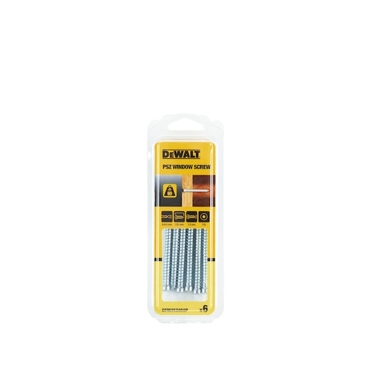 Window Screw for Wood Frames (6 x 132 mm) (6 PK)