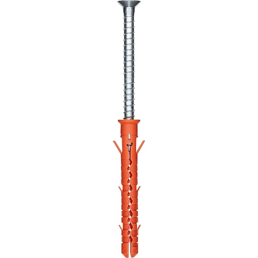 FRAME PLUG NYLON / ZINC CLEAR CSK HEAD (Ø10 x 80 MID)