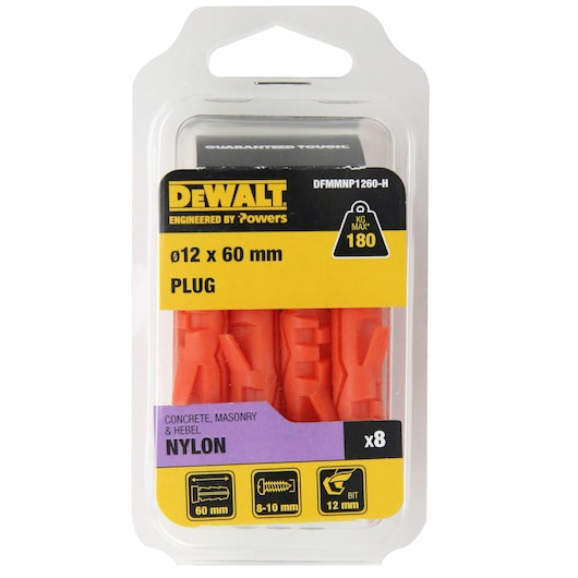PLUG NYLON Ø12 x 60 HANG