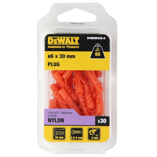 PLUG NYLON (Ø6 x 30 MID)
