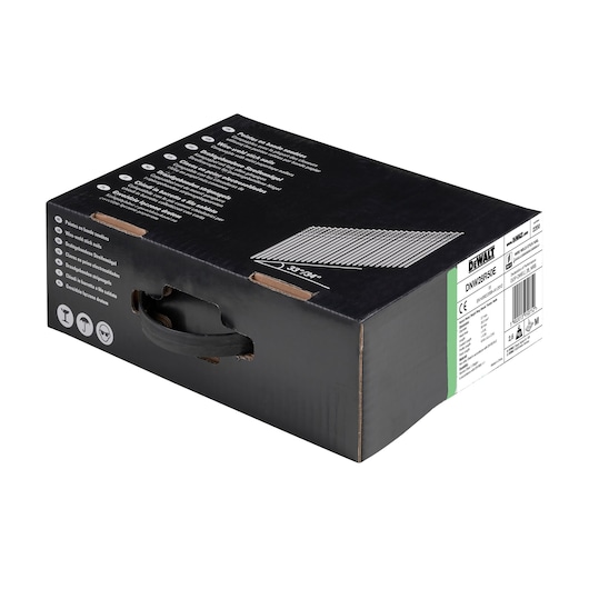3/4 view box of 50mm wireweld ring shank framing nails