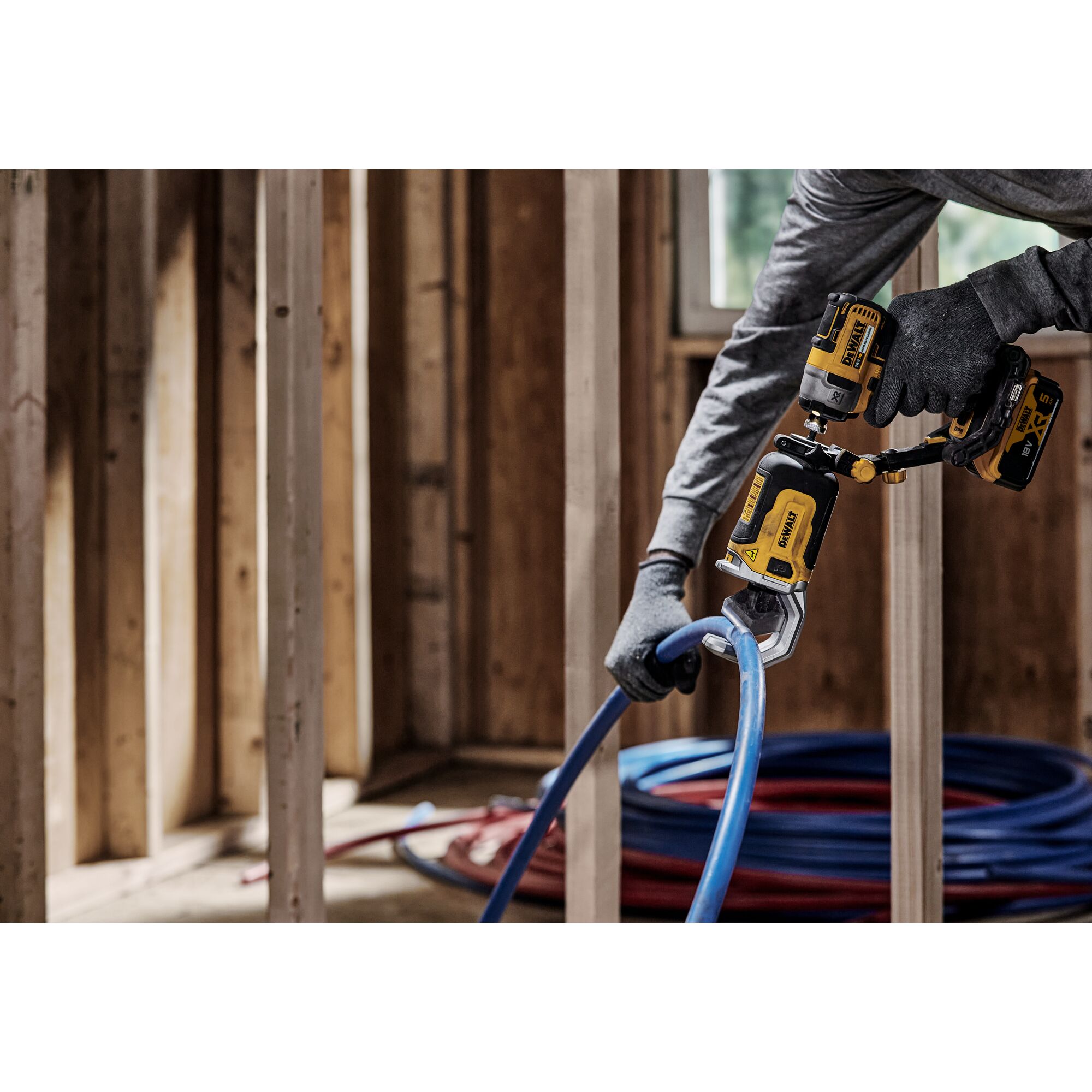 Impact Attachment PVC PEX Pipe Cutter DEWALT
