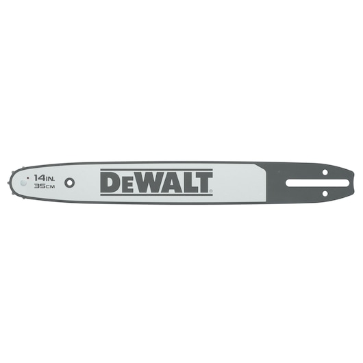 Chainsaw bar horizontal