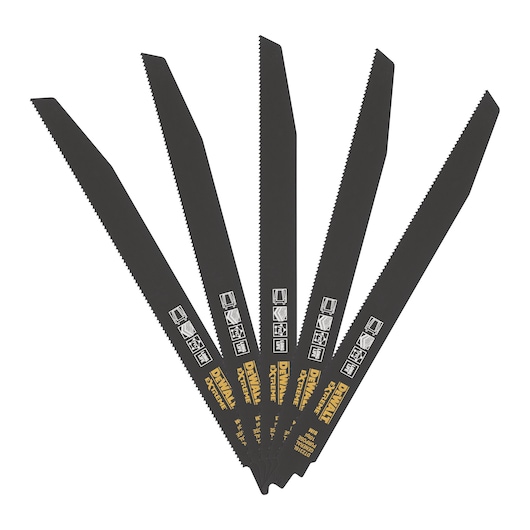 EXTREME 305mm 10 TPI (Gen purp) Bi-Metal Recip Blade (5 Pack)