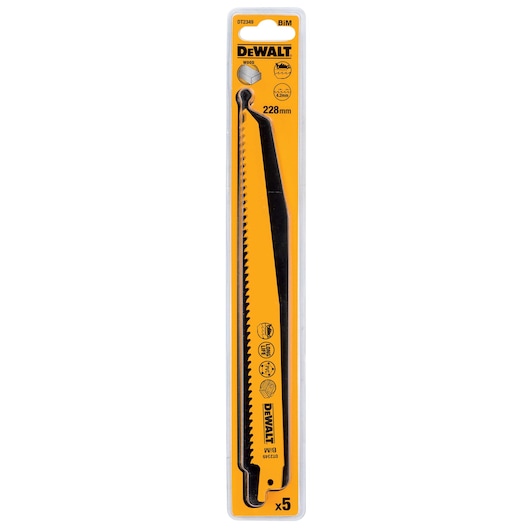 BIM Recip Wood 228mm 6TPI (5 Pack)