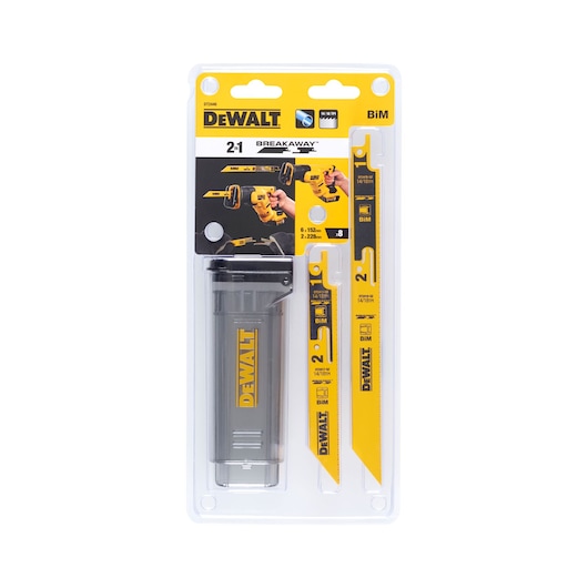 BREAK AWAY Bi-Metal Recip Blade Set (Metal) + Storage Case (8 Pack)