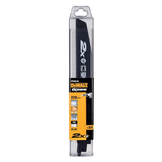 EXTREME Reciprocating Saw Blades (228 mm) (25 PK)