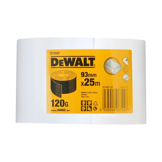 25m x 93mm 120G Multi Purpose Sanding Roll