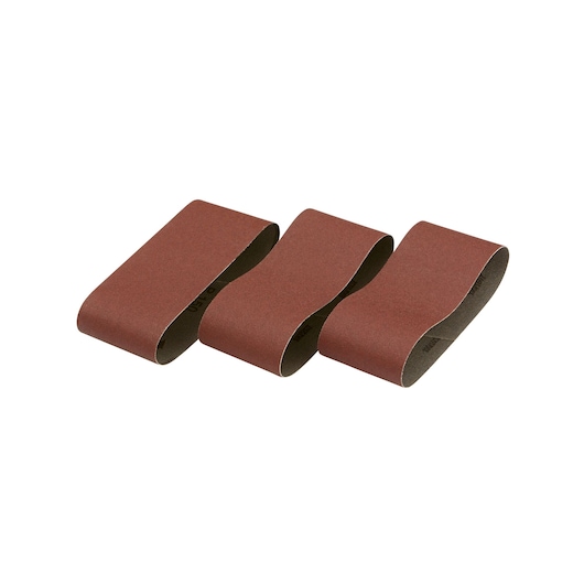 64mm x 356mm 80G Multi Purpose Sanding Belt 3 Pack