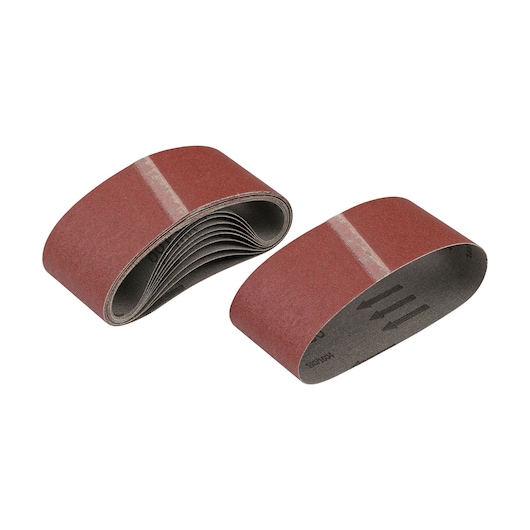 64mm x 356mm 150G Multi Purpose Sanding Belt 10 Pack