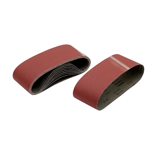 100mm x 610mm 40G Multi Purpose Sanding Belt 10 Pack