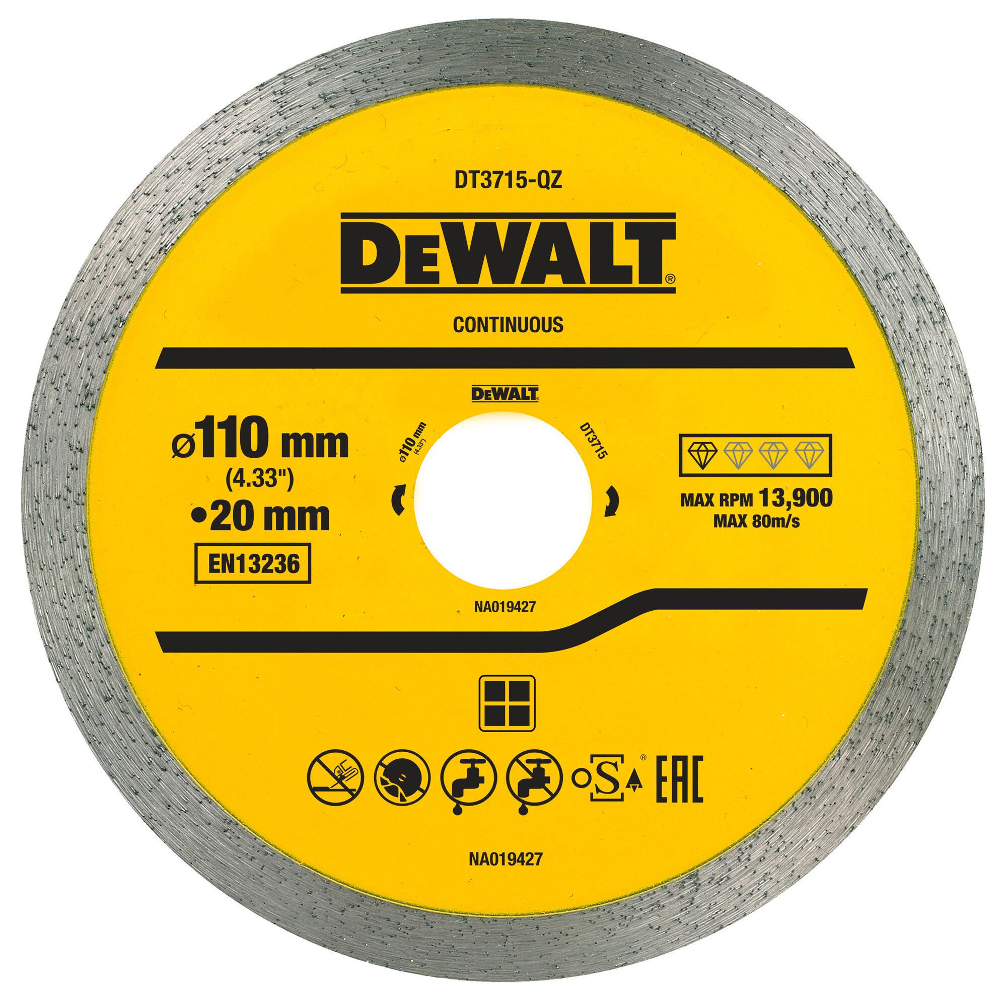 Diamond Cutting Disc DEWALT