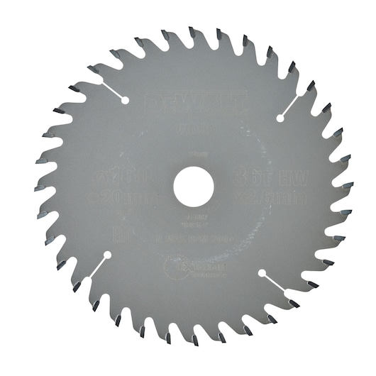 EXTREME WORKSHOP 160mm x 20mm 36T Circular Saw Blade
