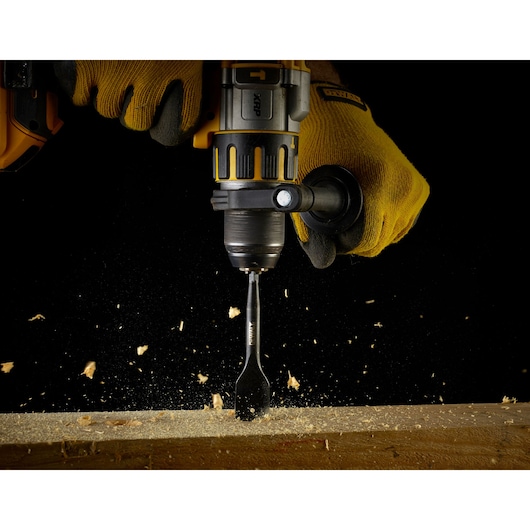 EXTREME Impact FlatWood Drill Bit HEX 10mm x 152mm