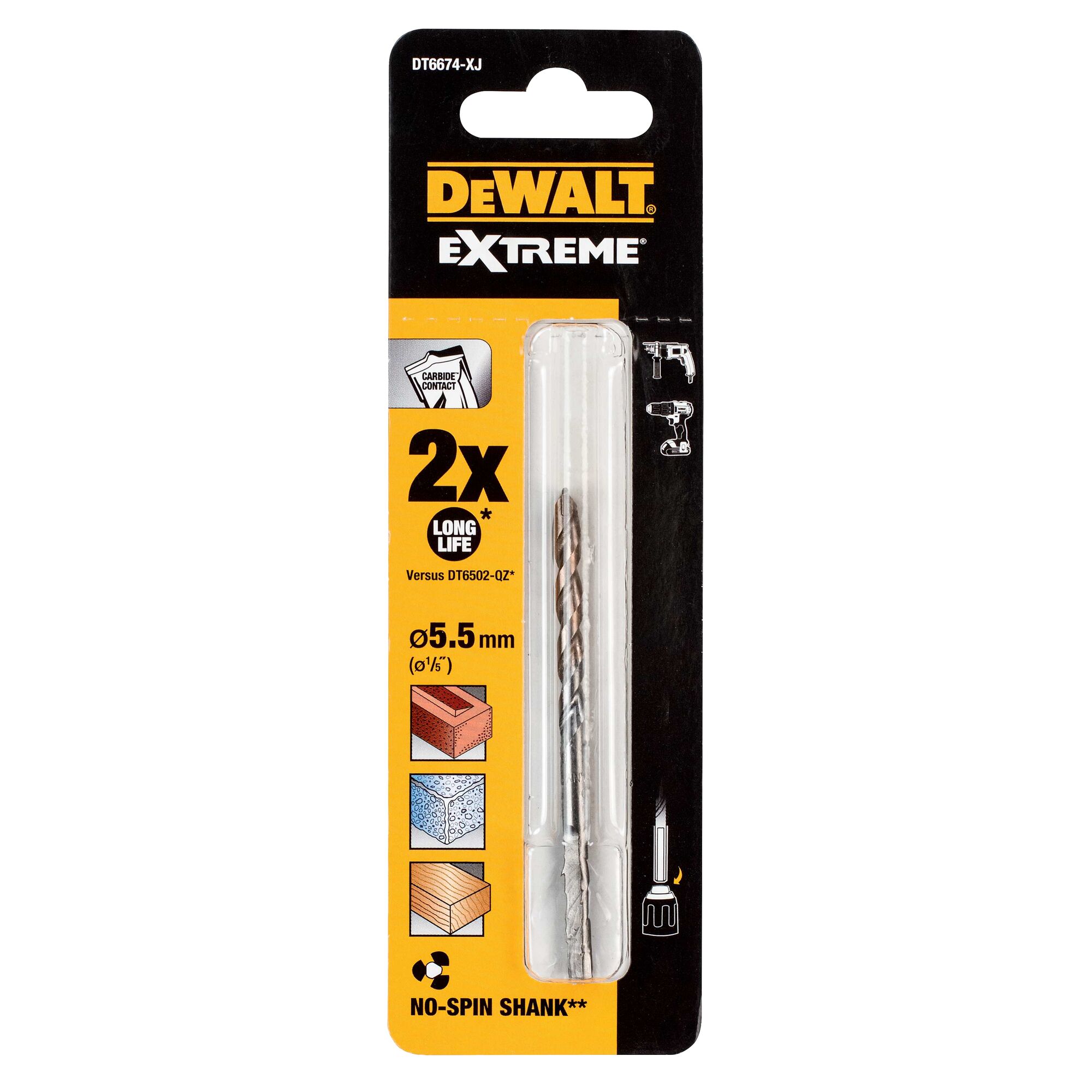 5.5 mm masonry clearance drill bit