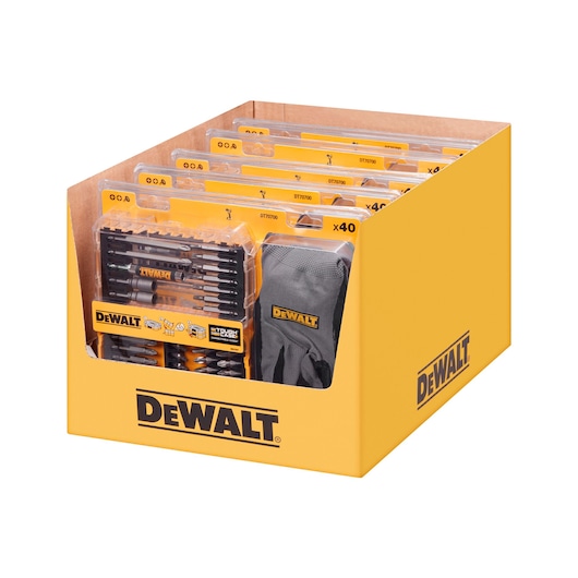 40pc ScrewDriving Set + Gloves