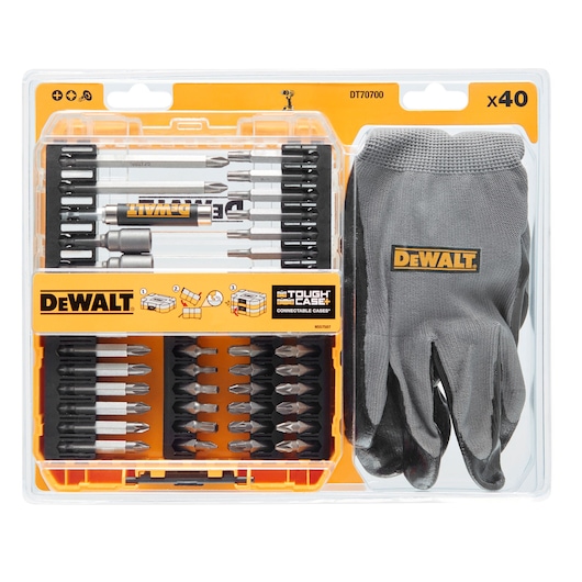 40pc ScrewDriving Set + Gloves