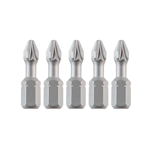 25mm Torsion bit Pozi Pz1 x 5