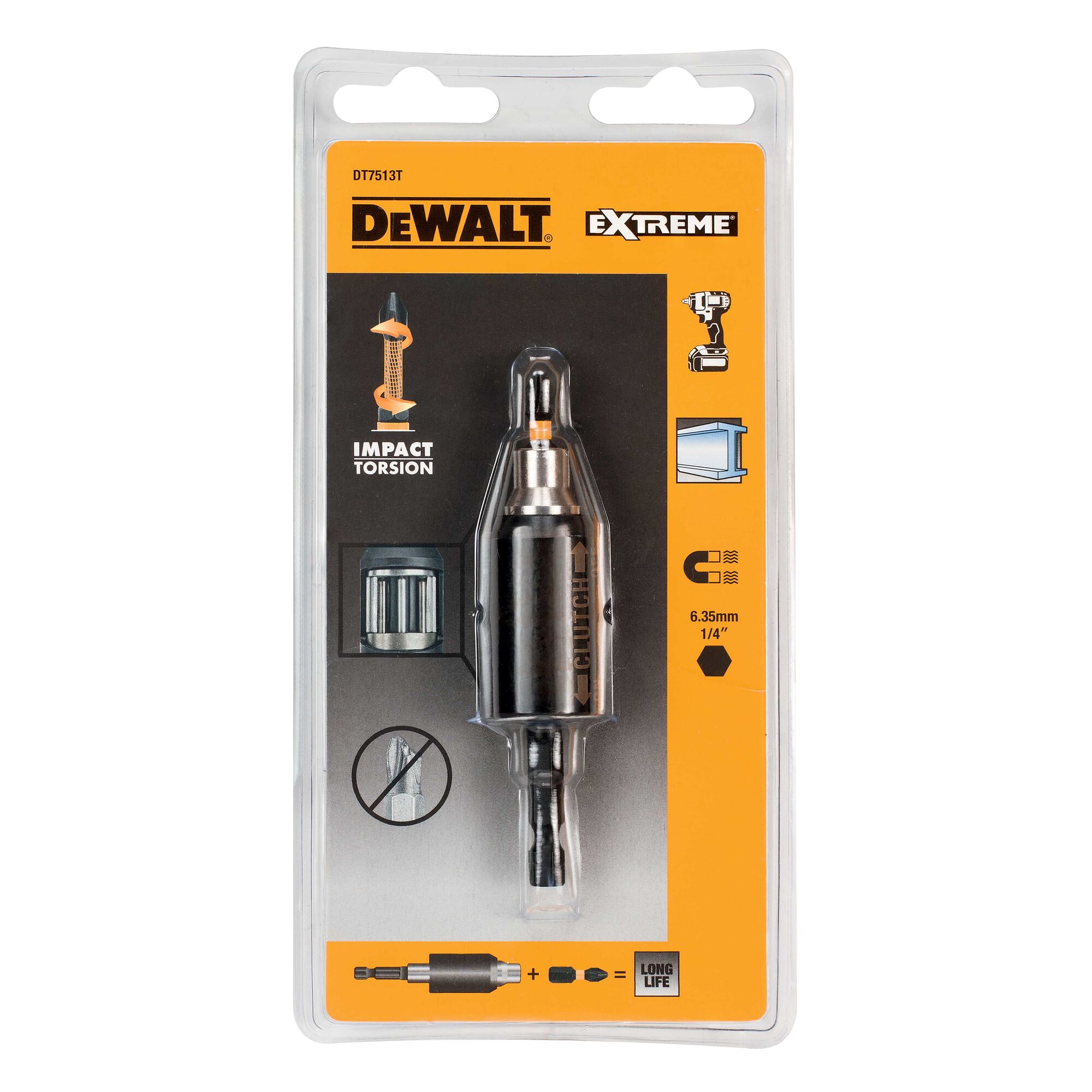 Extreme Impact Clutch Bit Holder | DEWALT