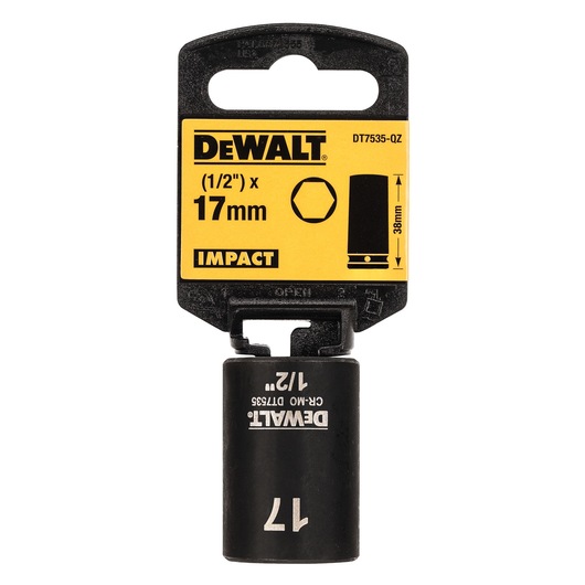 1/2" Shallow Impact Socket 17mm