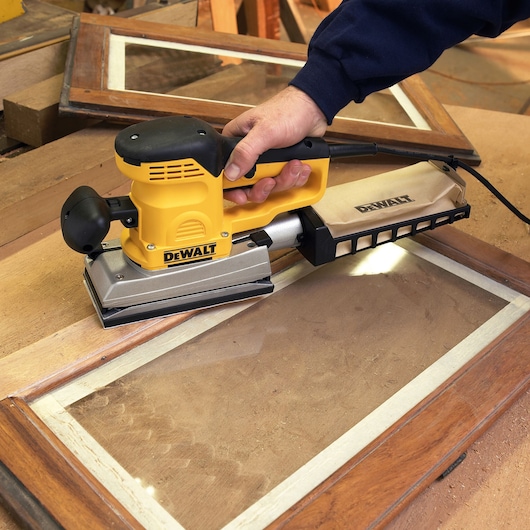 1/3 Sheet 93mm x 230mm 120G Multi Purpose Sanding Sheet 8 Hole (10 Pack)