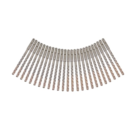 8mm XLR SDS Plus Bulk Pack 25 Pieces