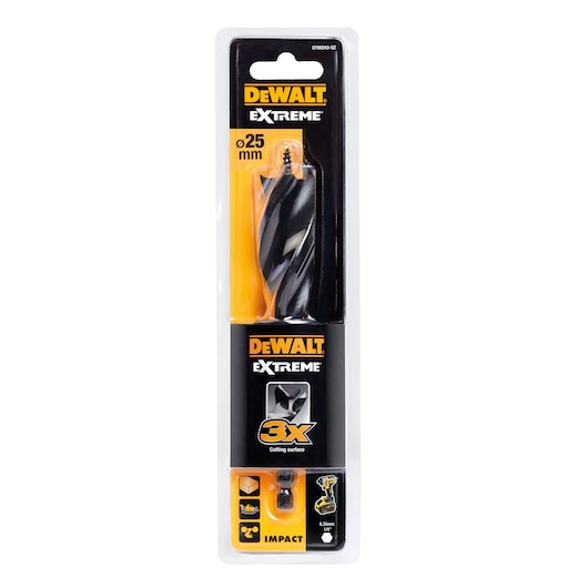 EXTREME® TRI FLUTE BIT 25MM X 152MM