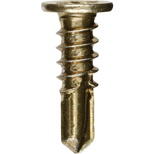 METAL SELF DRILLING ZINC YELLOW FLAT TOPS™ Ø10 x 16 HANG