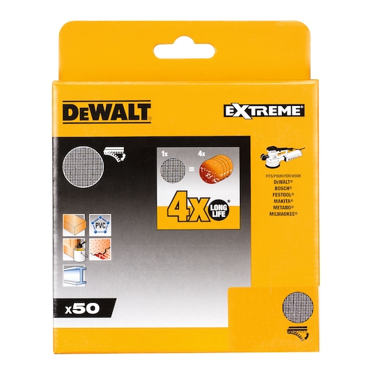 EXTREME Sanding Mesh Disc - 125mm - 80G