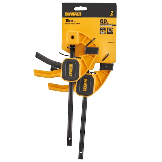 150mm Medium Trigger Clamp 2-Pack